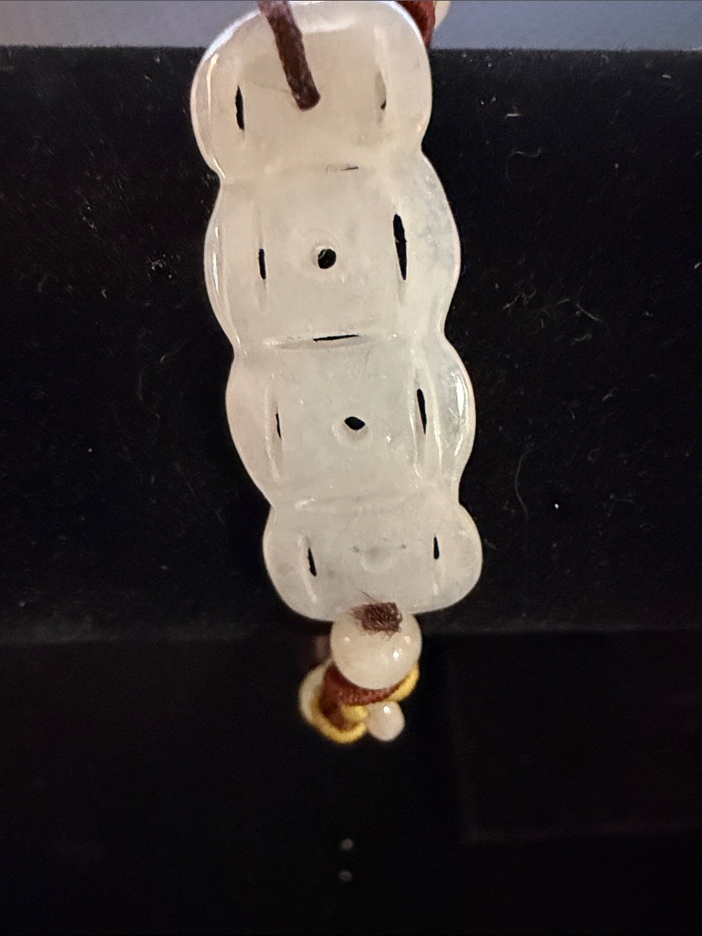 Handcrafted White Jade Pendant Necklace - Elegant Women’s Jewelry